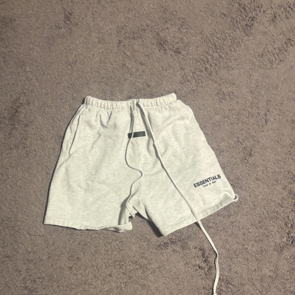 Essentials Light Gray Shorts